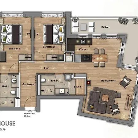 Apartamento Beachhouse Bansin App 19 *